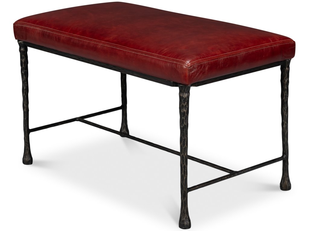 Kings Road Bench, Leather - image 3