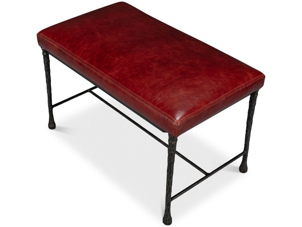 Kings Road Bench, Leather - image 4