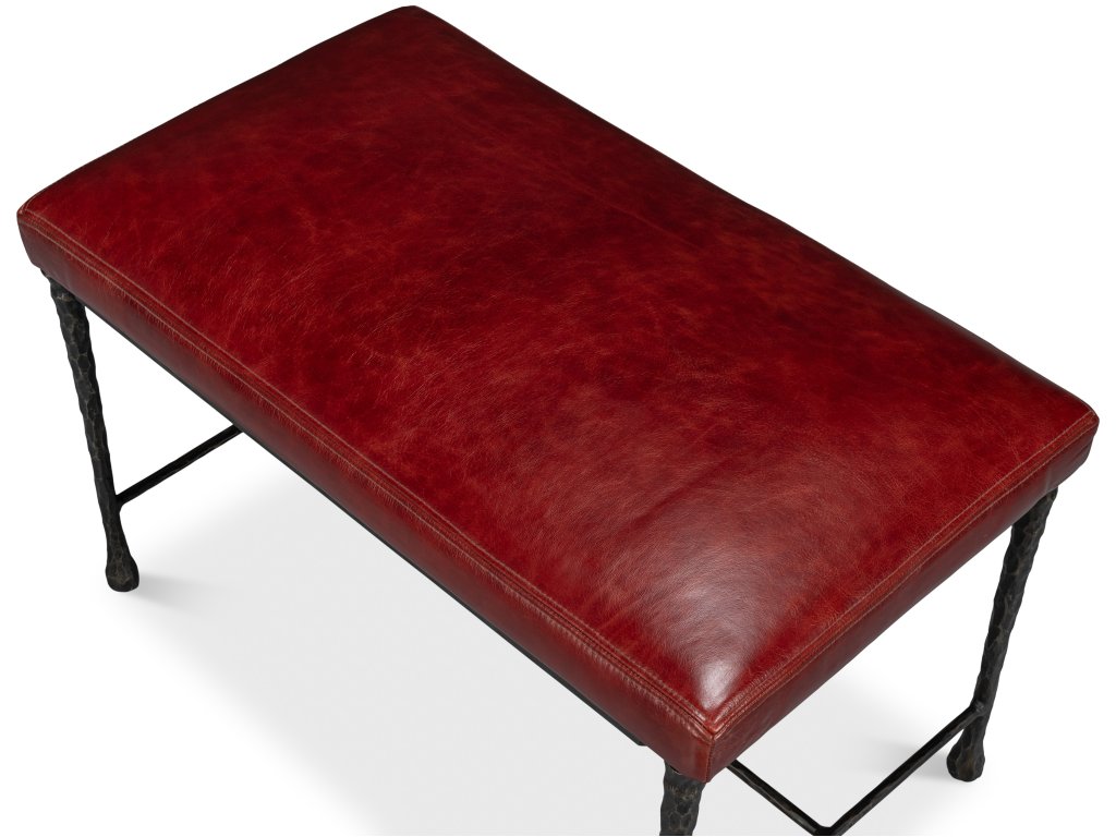 Kings Road Bench, Leather - image 5