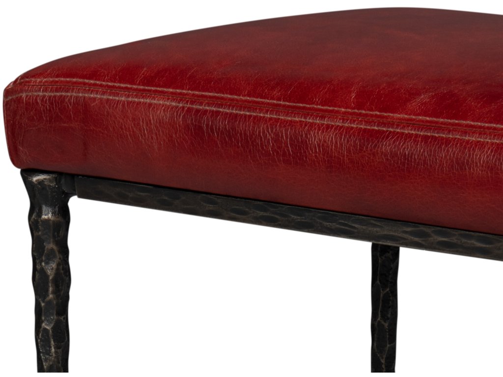 Kings Road Bench, Leather - image 6