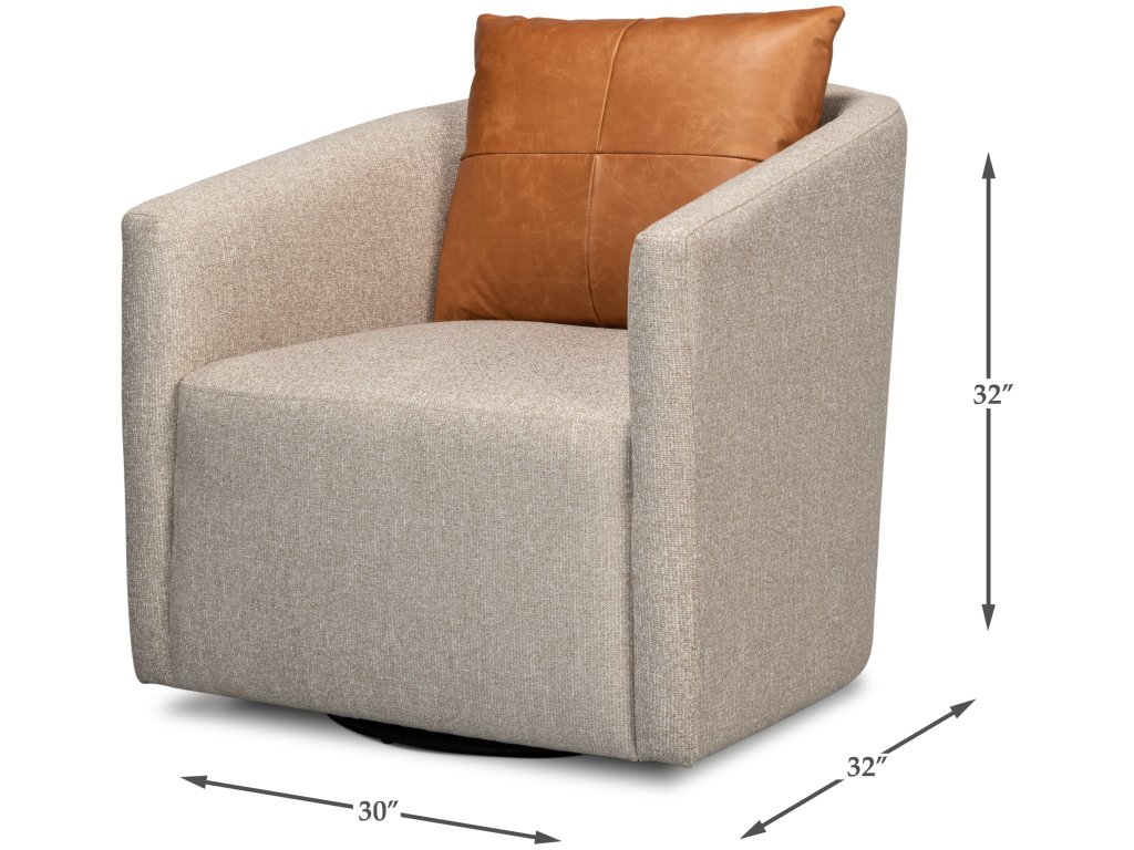 Bronson Swivel Chair - image 1