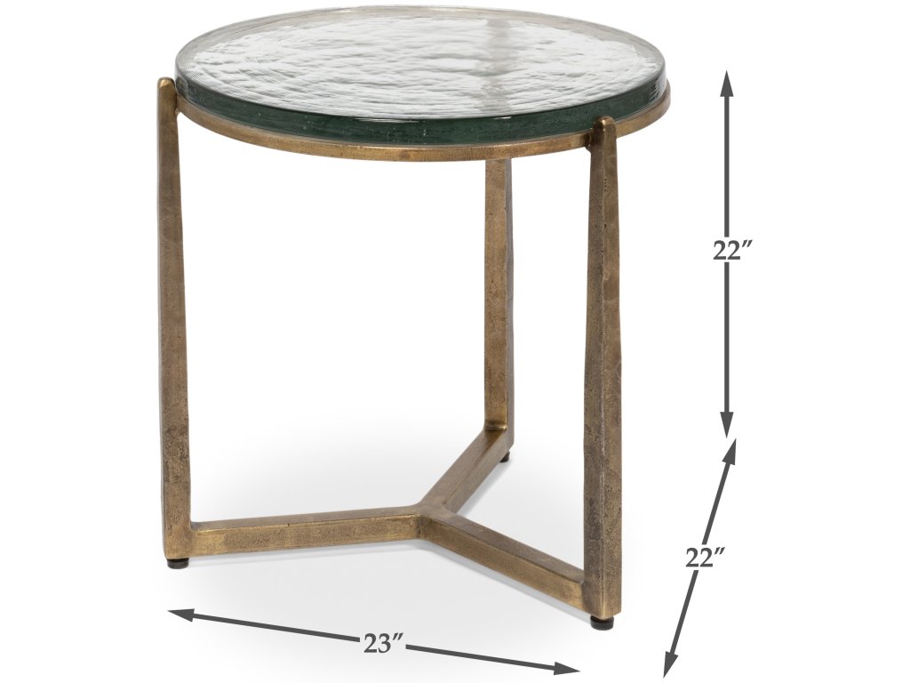 Dorsey Round Side Table - image 1