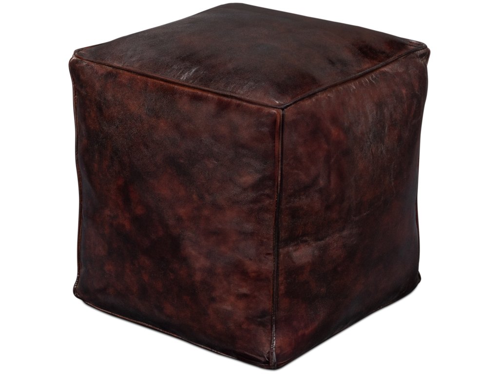Sunday Afternoon Leather Cube,Dark Brn - main image