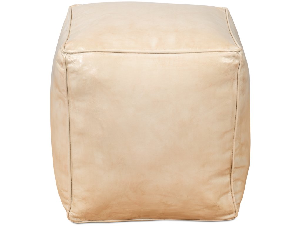 Sunday Afternoon Leather Cube, Taupe - image 2