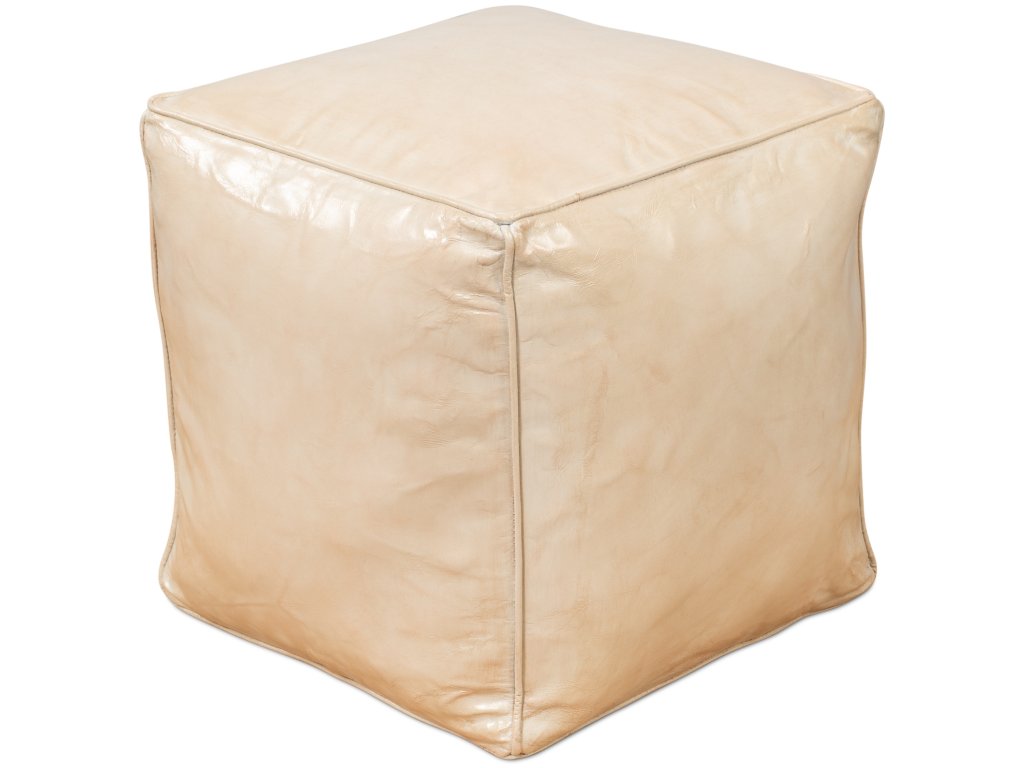 Sunday Afternoon Leather Cube, Taupe - image 3