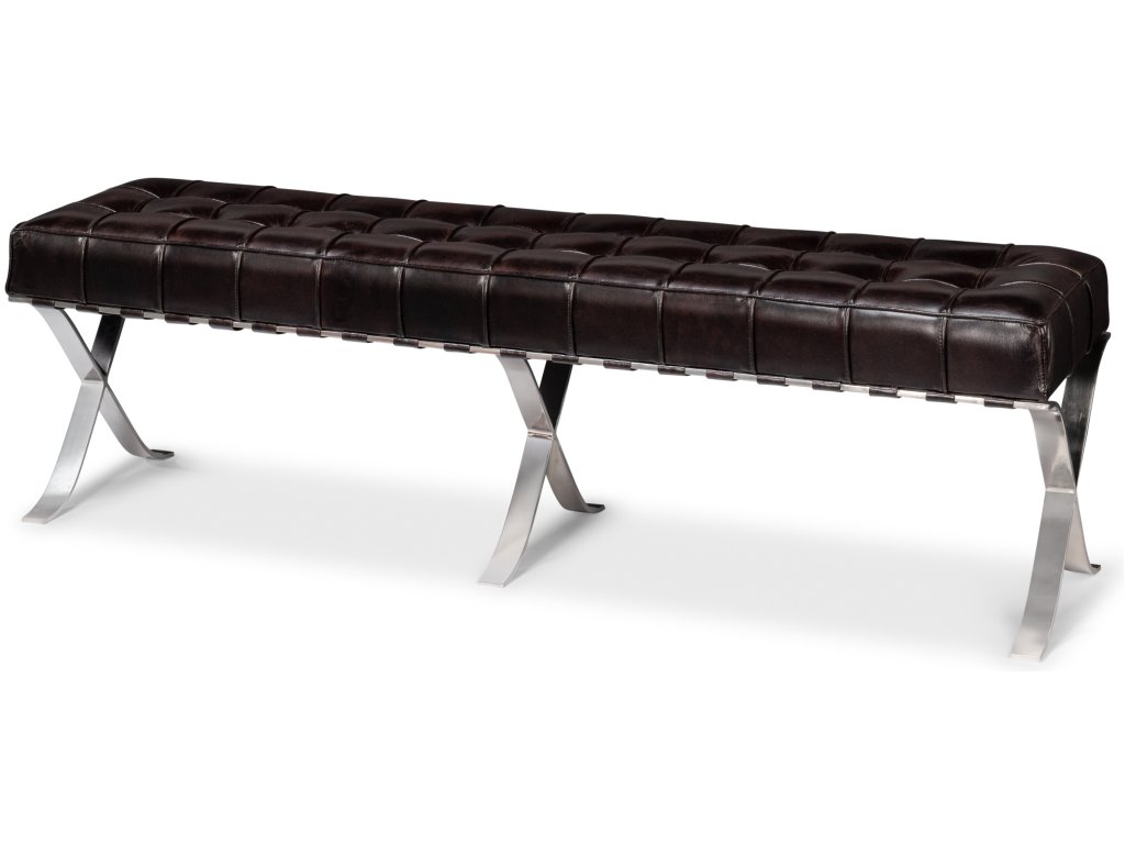 Catalunya Long Bench, Dark Brown - main image