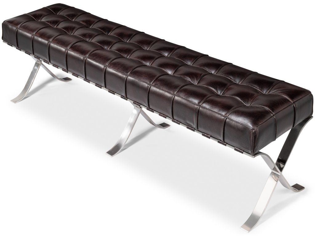 Catalunya Long Bench, Dark Brown - image 3
