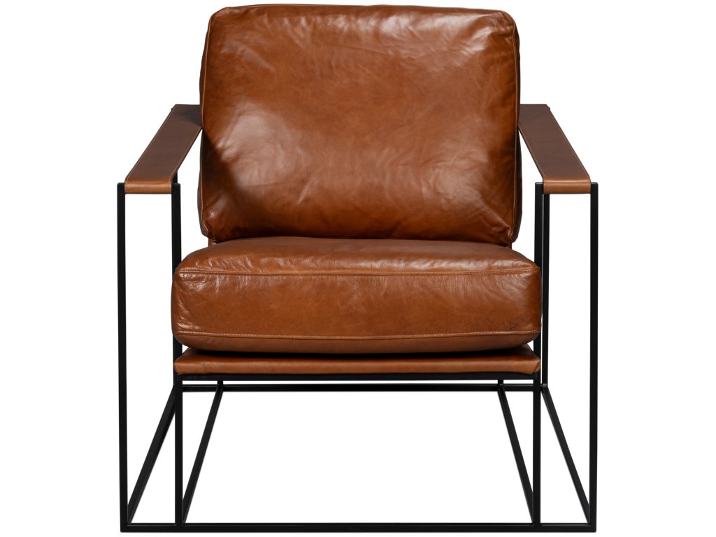 Oryan Chair, Havana Brown - image 2