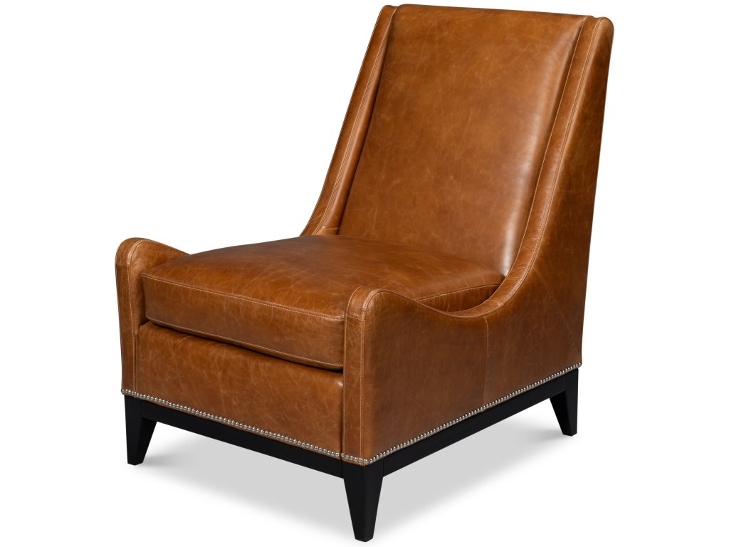 Brandy Accent Chair, Cuba Brown - main image