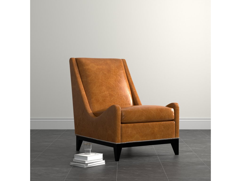 Brandy Accent Chair, Cuba Brown - image 7