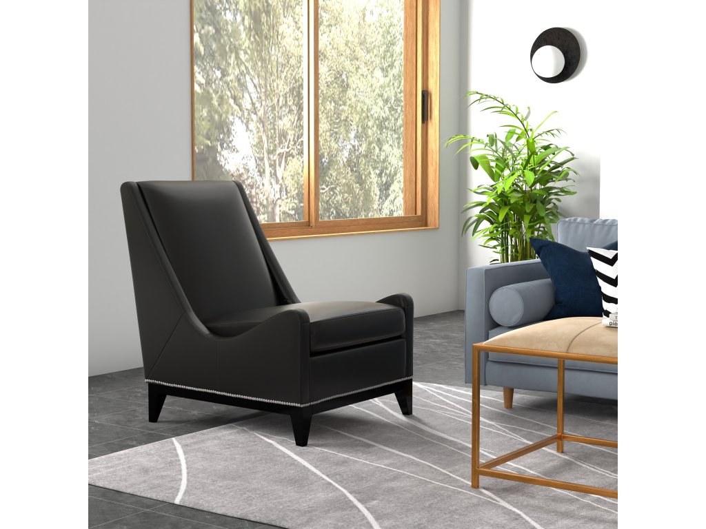 Brandy Accent Chair, Onyx Black - image 8