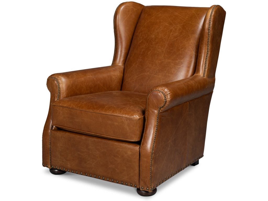 London Dry Accent Chair, Cuba Brown - main image