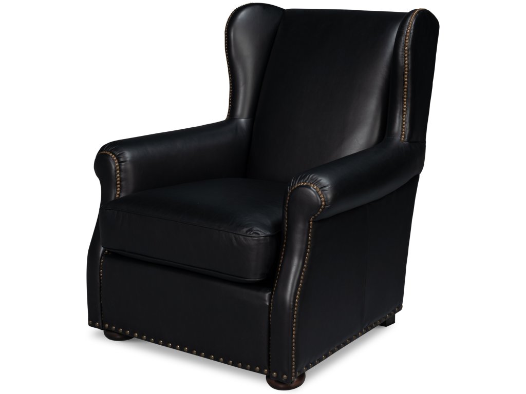 London Dry Accent Chair, Onyx Black - main image
