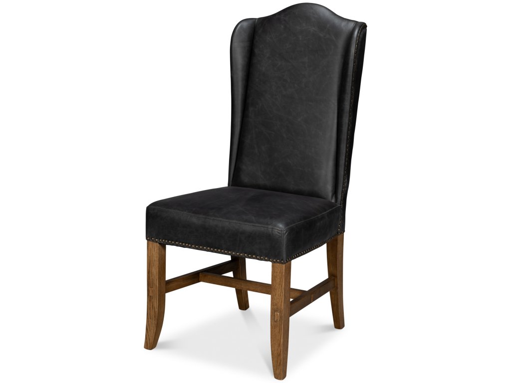 Mercado High Back Dining Chair, Black - main image