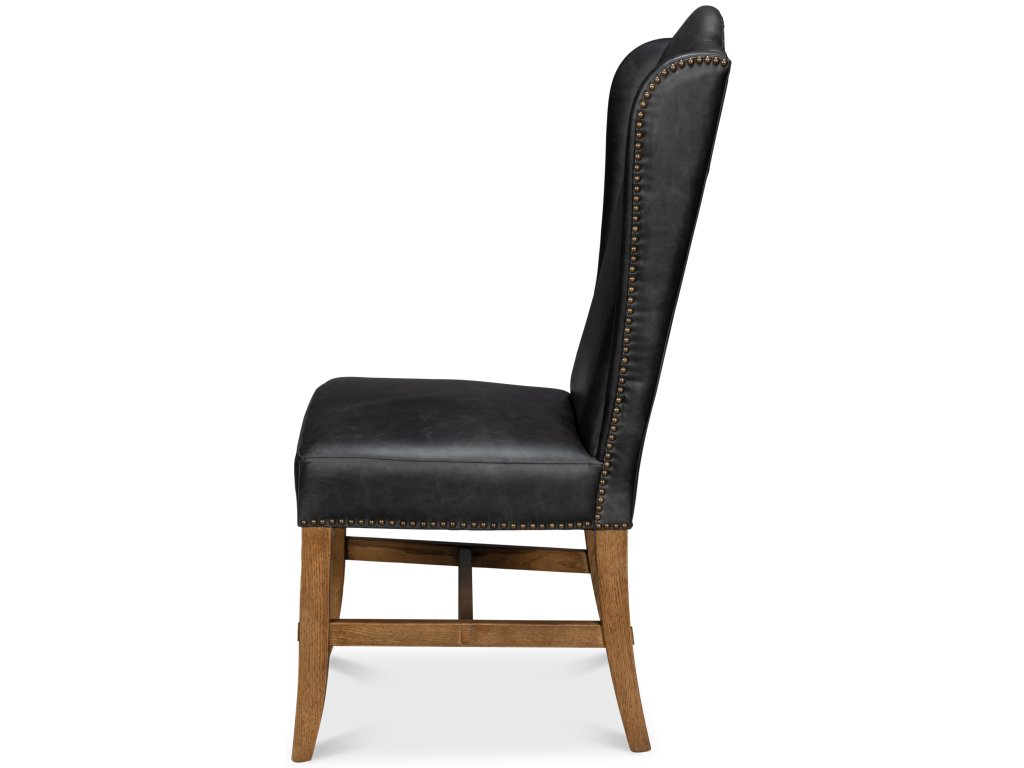 Mercado High Back Dining Chair, Black - image 3