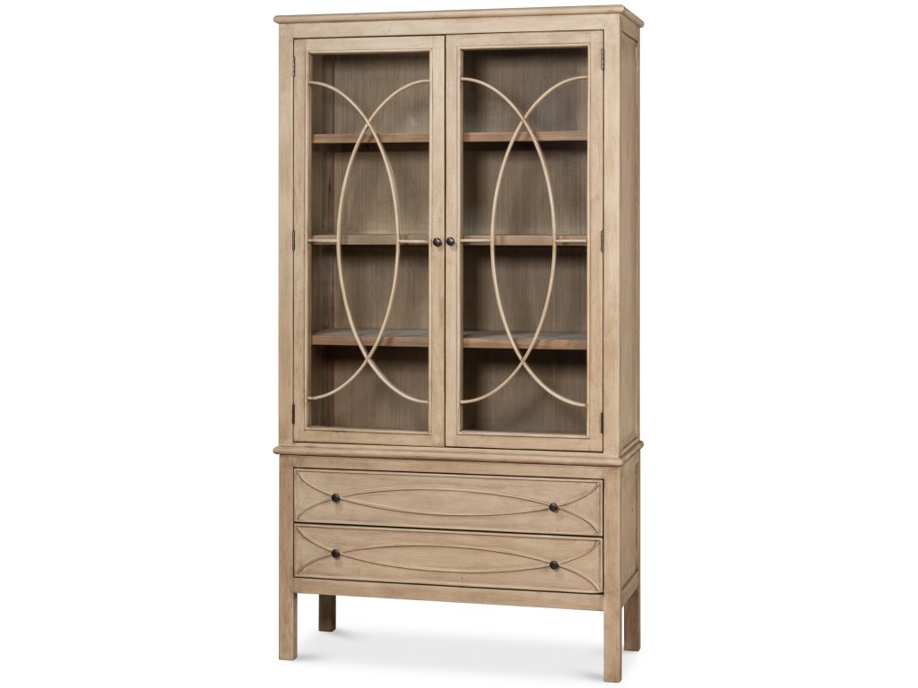 Cecile Bookcase, Beige - main image