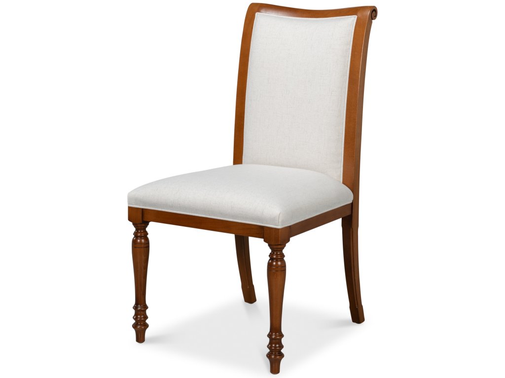 Polk Fabric Side Chair, Brown - main image