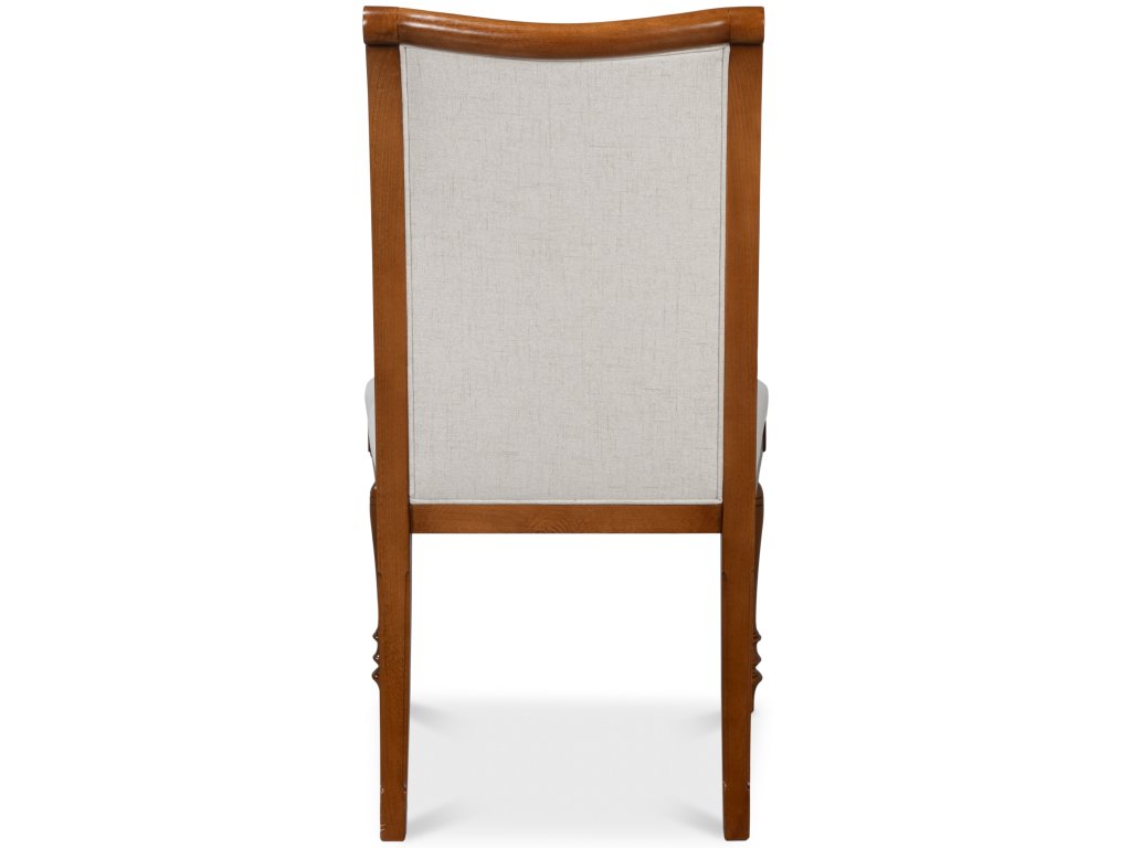 Polk Fabric Side Chair, Brown - image 4