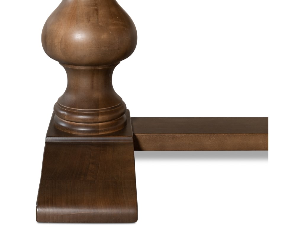 Lionisio Trestle Table, Driftwood Finish - image 9