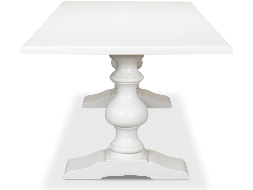 Lionisio Trestle Table, Cortina White - image 7