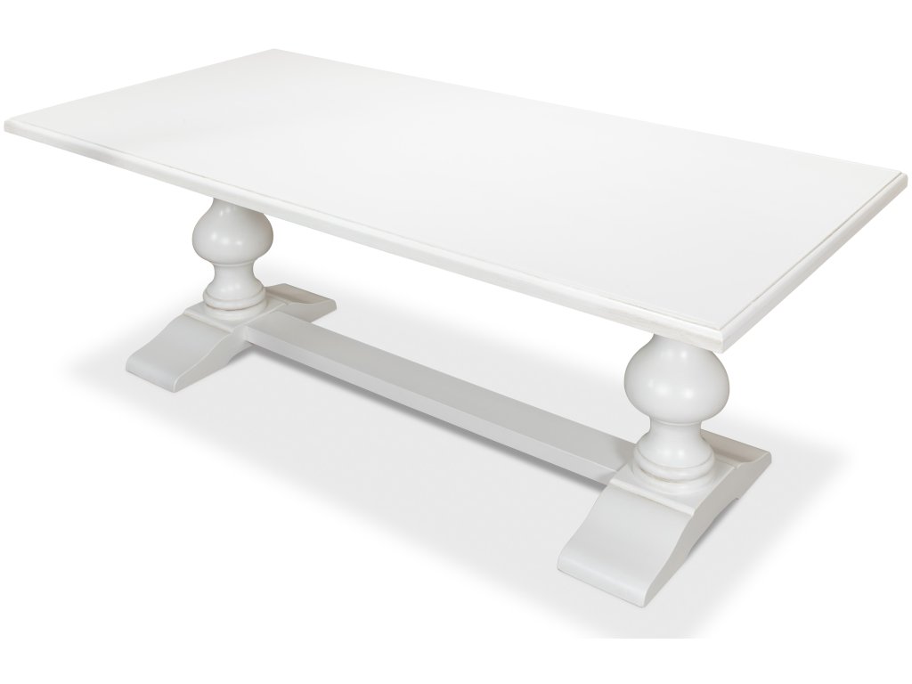 Lionisio Trestle Table, Cortina White - image 4