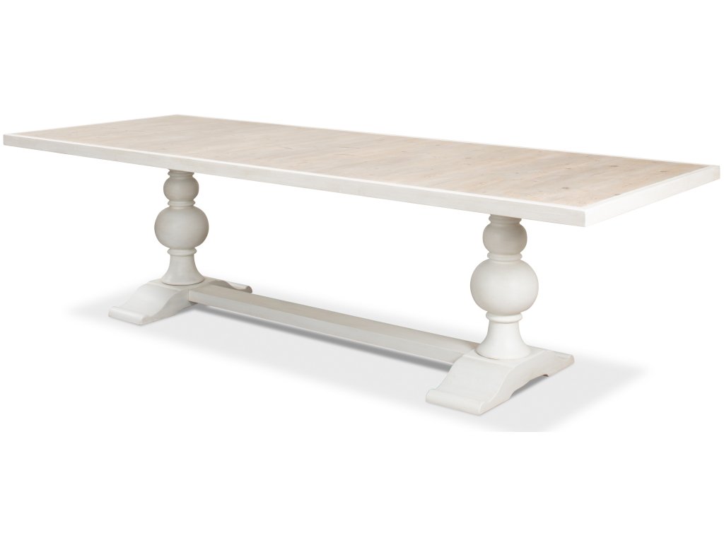 *Rectangular Dining Table Cortina White - main image