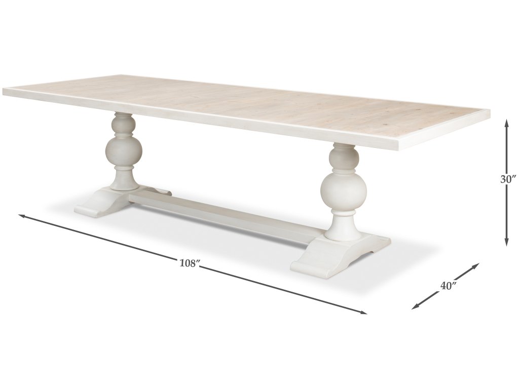 *Rectangular Dining Table Cortina White - image 5