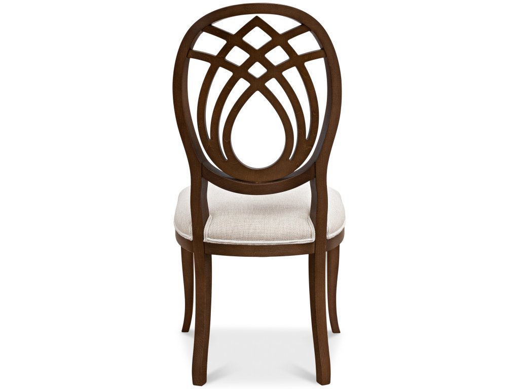 Goccia Side Chair, Driftwood, Oatmeal - image 3