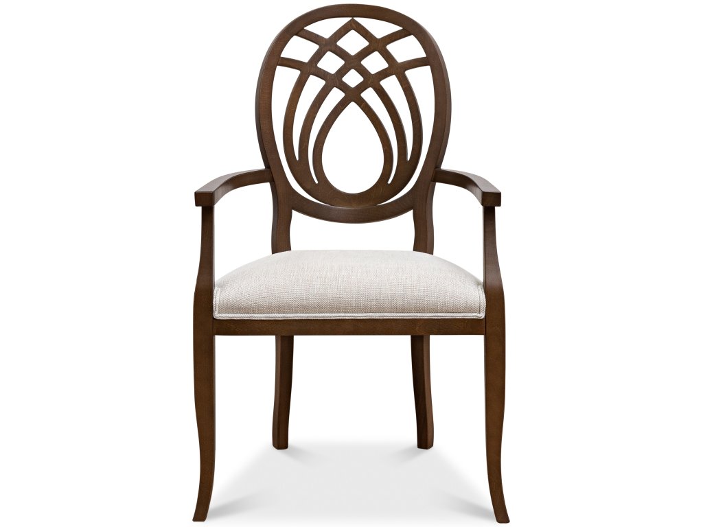 Goccia Arm Chair, Driftwood, Oatmeal - image 2