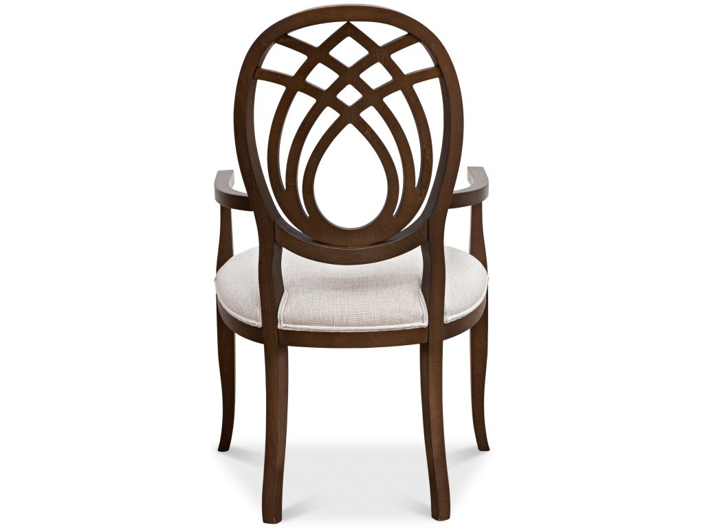 Goccia Arm Chair, Driftwood, Oatmeal - image 3