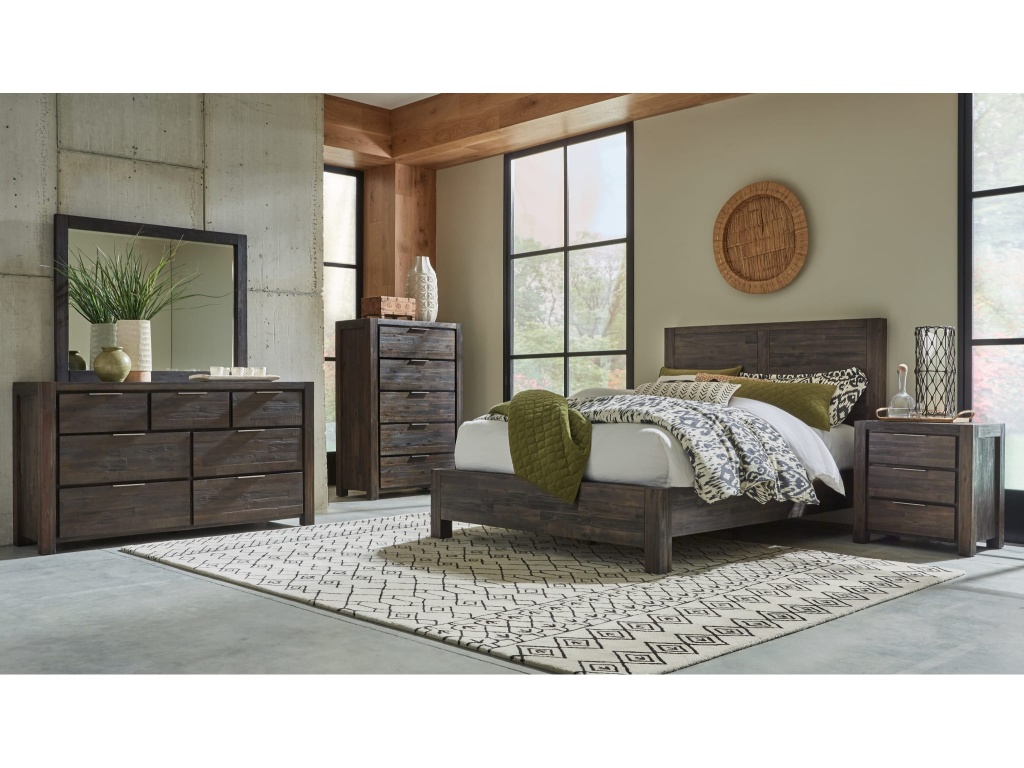 Savanna Seven Drawer Solid Wood Dresser in Coffee Bean (2024) - image 2