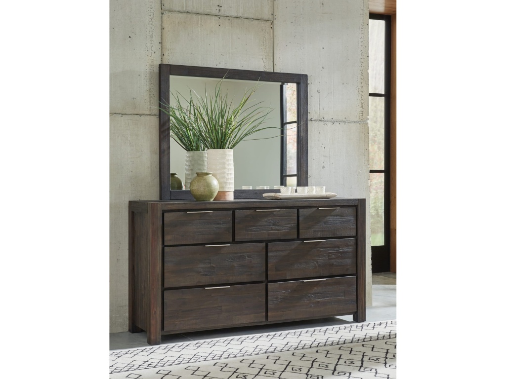 Savanna Seven Drawer Solid Wood Dresser in Coffee Bean (2024) - image 3