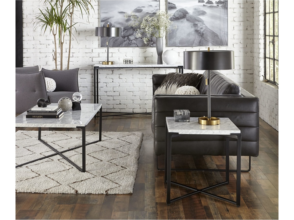 Saxon Coffee Table in Matte Black - image 2