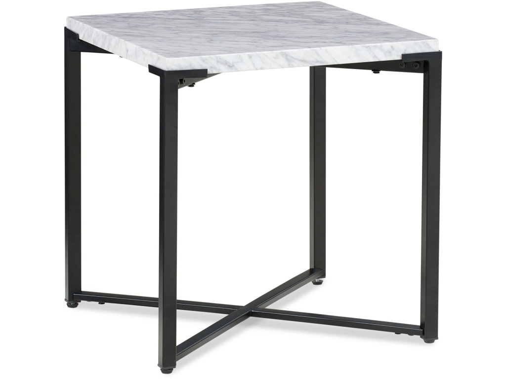 Saxon End Table in Matte Black - image 4