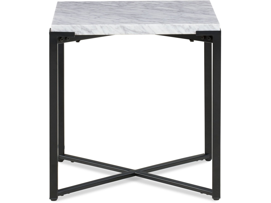 Saxon End Table in Matte Black - image 5