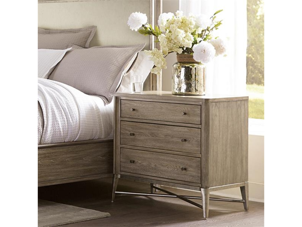 Three Drawer Nightstand - main image