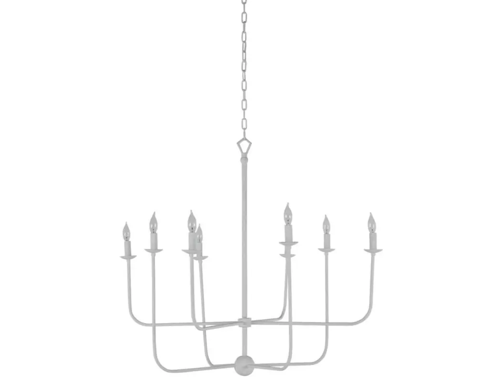 Lilly Chandelier - White - image 2