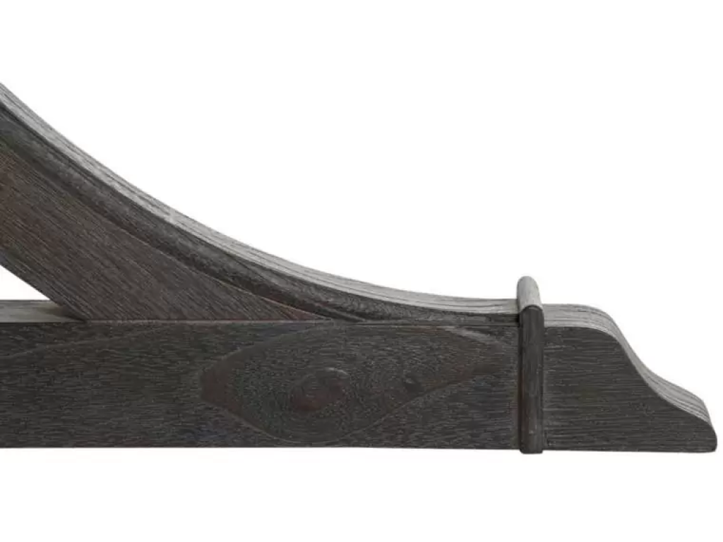 Adams Round Dining Table - Dark - image 4