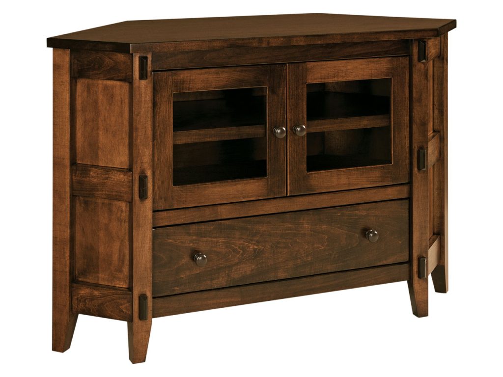 Bungalow Corner Cabinet TV Stand, alternate view 2
