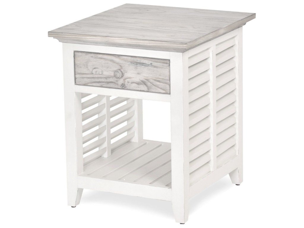 Sea Winds Islamorada 3pc Occasional Set in Dapple Grey/Blanc - image 2
