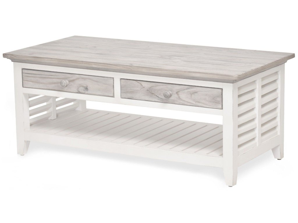 Sea Winds Islamorada 3pc Occasional Set in Dapple Grey/Blanc - image 1