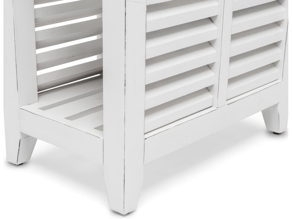 Sea Winds Islamorada Chairside Table in Dapple Grey/Blanc - image 10