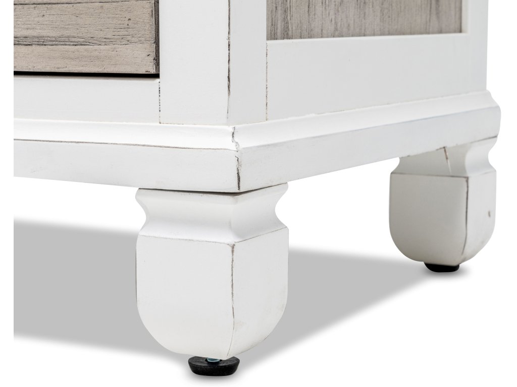 Sea Winds Islamorada 4 Drawer Chest/Single Chest in Dapple Grey/Blanc - image 9