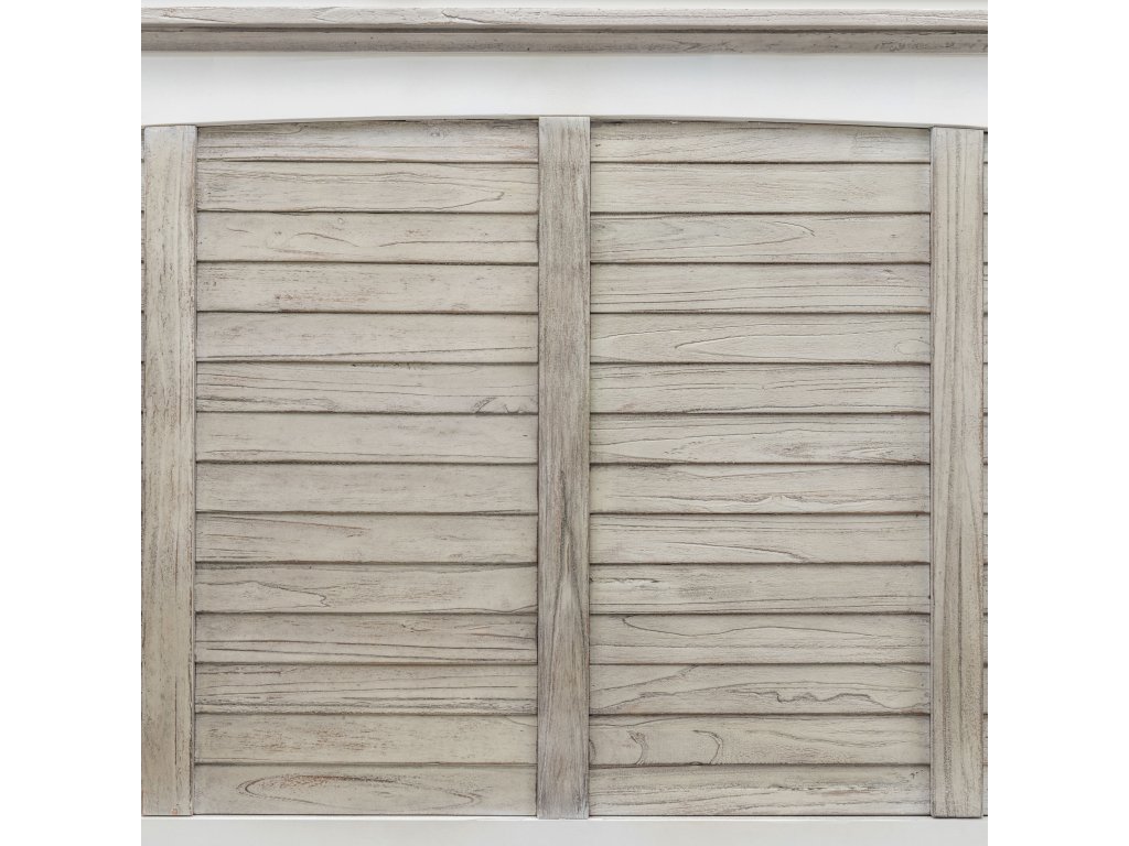 Sea Winds IslamoradaTwin Headboard in Dapple Grey/Blanc - image 1