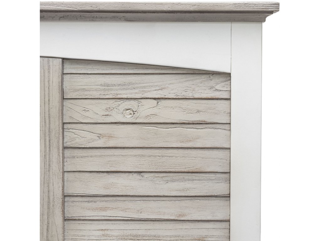 Sea Winds IslamoradaTwin Headboard in Dapple Grey/Blanc - image 2