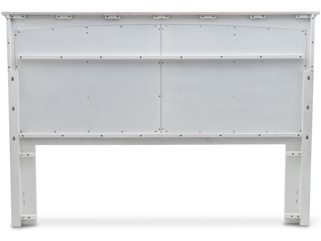 Sea Winds Islamorada King Headboard in Dapple Grey/Blanc - image 2