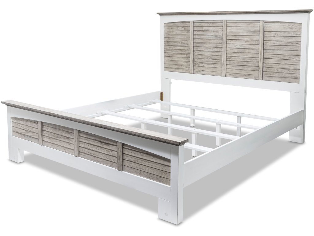 Sea Winds Islamorada King Bed in Dapple Grey/Blanc - image 3