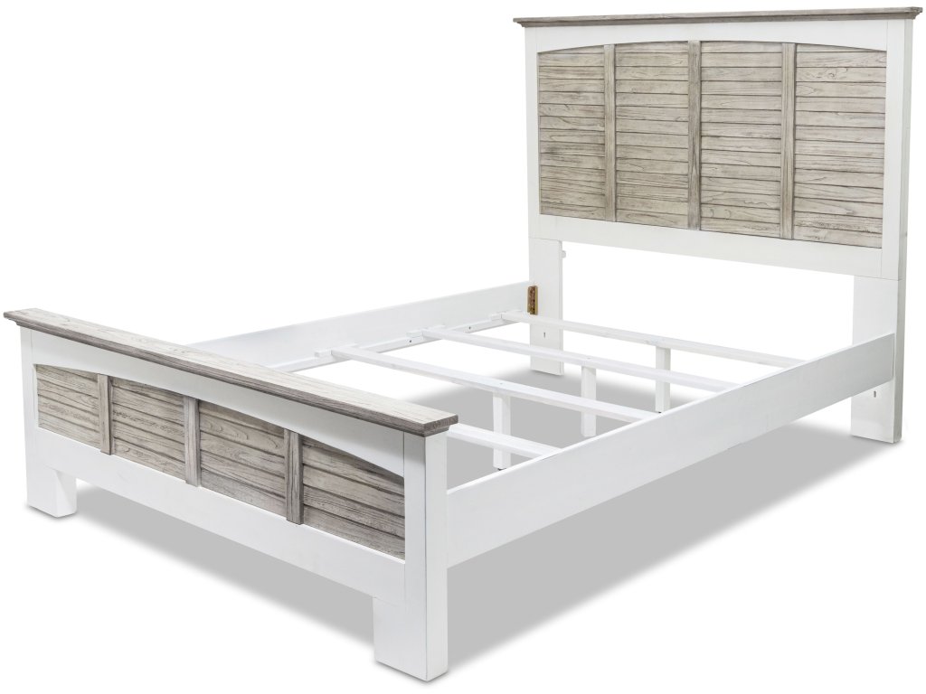 Sea Winds Islamorada Queen Bed in Dapple Grey/Blanc - image 3