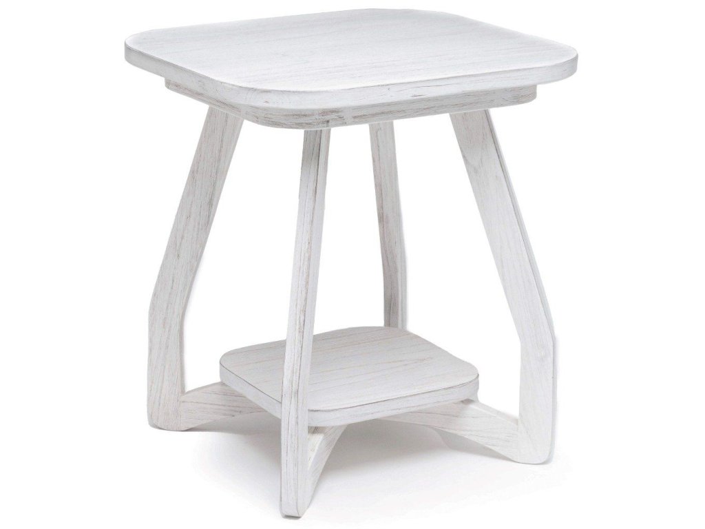 Sea Winds Surfside 3pc Occasional Set in Distressed White - image 2