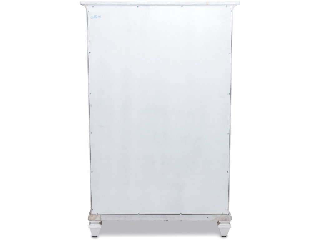 Sea Winds Surfside 5 Drawer Chest in Distressed White - image 5